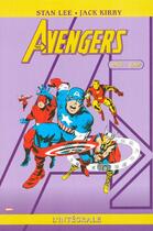 Couverture du livre « Avengers : Intégrale vol.1 : 1963-1964 » de Stan Lee et Jack Kirby aux éditions Panini