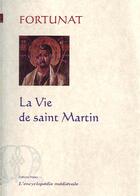 Couverture du livre « La vie de Saint Martin » de Venance Fortunat aux éditions Paleo