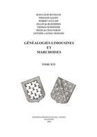 Couverture du livre « Généalogies Limousines et Marchoises T16 » de Jean-Louis Ruchaud aux éditions Regionales De L'ouest