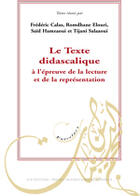 Couverture du livre « Texte didascalique a l epreuve de la lecture et de la representation » de  aux éditions Pu De Bordeaux