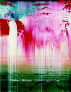 Couverture du livre « Gerhard Richter ; editions 1965-2004 » de Butin et Gronert aux éditions Hatje Cantz