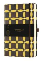 Couverture du livre « Carnet oro grand format ligne corianders » de Castelli aux éditions Castelli Milano