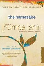 Couverture du livre « The namesake » de Jhumpa Lahiri aux éditions Editions Racine