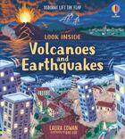 Couverture du livre « Look inside : volcanoes and earthquakes » de Laura Cowan et Bao Luu aux éditions Usborne
