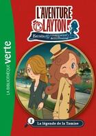 Couverture du livre « Lady Layton t.2 ; la légende de la Tamise » de  aux éditions Hachette Jeunesse