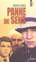 Couverture du livre « Panne de sens » de Mouss Benia aux éditions Points