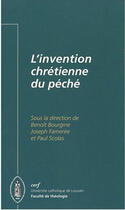 Couverture du livre « L'Invention chrétienne du péché » de Fameree Jose aux éditions Cerf