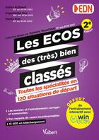 Couverture du livre « Les ECOS des (très) bien classés : Toutes les spécialités en 120 situations de départ » de Soline Guibaud et Hyppolythe Guy et Hanna Piso aux éditions Vuibert