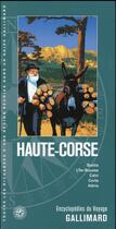 Couverture du livre « Haute-Corse » de Collectif Gallimard aux éditions Gallimard-loisirs