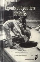 Couverture du livre « Égouts et égoutiers de Paris » de Donald Reid aux éditions Pu De Rennes