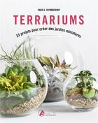 Couverture du livre « Terrariums : 33 projets pour créer des jardins miniatures » de Enid G. Svymbersky aux éditions Artemis