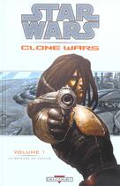 Couverture du livre « Star Wars - clone wars t.1; la défense de Kamino » de John Ostrabder et Stephen Thompson et Haden Blackman et Jan Duursema aux éditions Delcourt