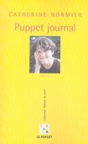 Couverture du livre « Puppet Journal » de Catherine Normier aux éditions Le Reflet