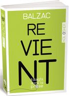 Couverture du livre « Balzac revient » de Kol Osher aux éditions Les Doigts Dans La Prose