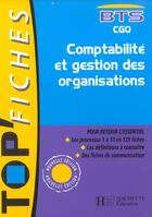 Couverture du livre « Top'Fiches ; Comptabilite Et Gestion Des Organisations ; Bts Cgo ; Edition 2002 » de D Sopel aux éditions Hachette Education