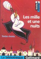 Couverture du livre « LES MILLE ET UNE NUITS » de Anonyme aux éditions Gallimard