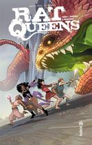 Couverture du livre « Rat Queens Tome 1 : donjons & draguons » de Kurtis J. Wiebe et Roc Upchurch aux éditions Urban Comics