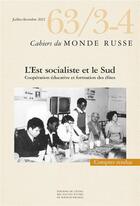 Couverture du livre « Cahiers du monde russe n 63/3-4 - l'est socialiste et le sud » de  aux éditions Ehess