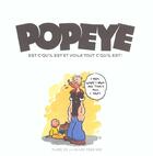 Couverture du livre « Popeye » de Groensteen aux éditions Cnbdi