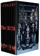 Couverture du livre « The Boys : coffret t.1 à t.7 » de Garth Ennis et Darick Robertson aux éditions Panini