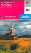 Couverture du livre « North east norfolk » de  aux éditions Ordnance Survey