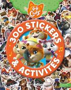 Couverture du livre « 44 chats-300 stickers » de  aux éditions Hachette Jeunesse