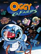 Couverture du livre « Oggy et les cafards Tome 3 : bip... bip... bip... » de Diego Aranega et Frevin aux éditions Dargaud