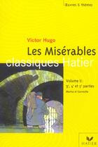 Couverture du livre « Les misérables t.2 ; Marius et Gavroche » de Victor Hugo aux éditions Hatier