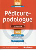 Couverture du livre « Pédicure-podologue » de Patrick Beard aux éditions Studyrama