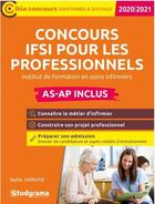 Couverture du livre « Concours IFSI pour les professionnels en formation continue AS-AP inclus » de Badia Jabrane aux éditions Studyrama