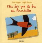 Couverture du livre « Plus loin que le bec des hirondelles » de Agopian Annie aux éditions Rouergue