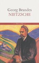 Couverture du livre « Nietzsche » de Georg Brandes aux éditions L'arche