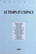 Couverture du livre « Le temps et l'espace » de  aux éditions Ousia