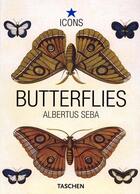 Couverture du livre « Seba butterflies » de Musch aux éditions Taschen