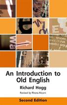Couverture du livre « An Introduction to Old English » de Hogg Richard aux éditions Edinburgh University Press