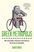 Couverture du livre « Green Metropolis » de David Owen aux éditions Adult Pbs