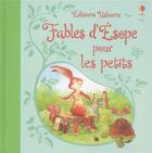 Couverture du livre « Fables d'Esope pour les petits » de  aux éditions Usborne