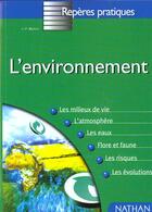 Couverture du livre « Environnement 1998 » de Jean-Francois Beaux aux éditions Nathan