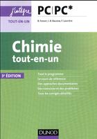 Couverture du livre « Chimie tout-en-un PC-PC* (3e édition) » de Bruno Fosset aux éditions Dunod