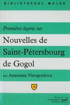Couverture du livre « Premieres lec.nouv.de st petersbourg » de Vinogradova A aux éditions Belin Education
