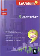 Couverture du livre « Le volum' BTS notariat ; n° 9 (3e édition) » de Pierre Arcuset et Rachel Albrecht aux éditions Foucher