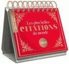 Couverture du livre « Calendrier ; almaniak les plus belles citations du monde (édition 2018) » de  aux éditions Editions 365