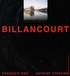 Couverture du livre « Billancourt » de Francois Bon et Antoine Stephani aux éditions Cercle D'art