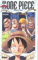 Couverture du livre « One Piece Tome 27 : prélude » de Eiichiro Oda aux éditions Glenat