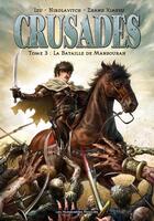 Couverture du livre « Crusades t.3 ; la bataille de Mansourah » de Zhang Xiaoyu et Izu et Alex Nikolavitch aux éditions Humanoides Associes