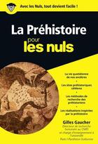 Couverture du livre « La prehistoire poche pour les nuls » de Gilles Gaucher aux éditions First