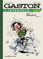 Couverture du livre « Gaston - version originale : Intégrale vol.15 : 1978-1981 » de Andre Franquin aux éditions Dupuis