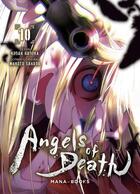 Couverture du livre « Angels of death Tome 10 » de Makoto Sanada et Kudan Nazuka aux éditions Mana Books
