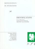 Couverture du livre « Identifications » de Alain Fine et Steven Wainrib et Laurent Danon-Boileau aux éditions Puf