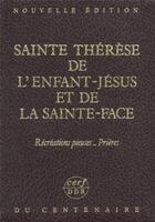 Couverture du livre « Nouvelle édition du centenaire, VI : Récréations pieuses. Prières » de Therese De Lisieux aux éditions Cerf